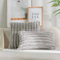 Axyaa Retro Fluffy Soft Pillowcase 45*45cm 50*30cm for Sofa Couch Home Decor