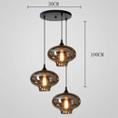 Axyaa Glass Pendant Light Chandelier for Living Room Dining Room