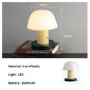 Axyaa Mushroom Nightlight: Rechargeable Colorful Lamp for Home, Bedroom, Study & Reading