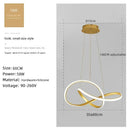 Axyaa Nordic LED Ceiling Chandelier for Dining & Living Room