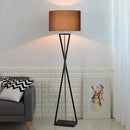 Axyaa Modern Minimalist Fabric Floor Lampshade for Home Lighting
