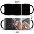 Axyaa Ceramic Color Changing Coffee Mug - Sexy Girl Design - Thermal Cup