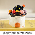 Axyaa Stainless Steel Fruit Fork Set - Dessert Cake Stick Tableware