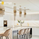 Axyaa Luxury Glass Pendant Light Chandelier for Home/Commercial Decor