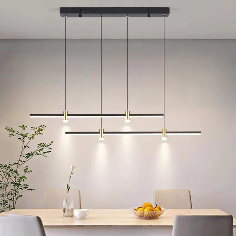 Axyaa Modern LED Pendant Chandelier for Dining Kitchen Home Decor