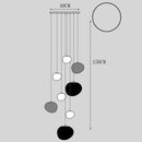 Axyaa Modern Ceiling Chandelier for Dining Room, Living Room Pendant Light Fixture