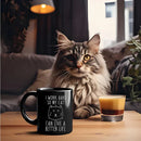 Axyaa Cat Lover's Coffee Mug: Fun Office Tea Cup for Kitty Fans