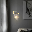 Axyaa Crystal Ceiling Chandelier LED Pendant Lamp Nightlight