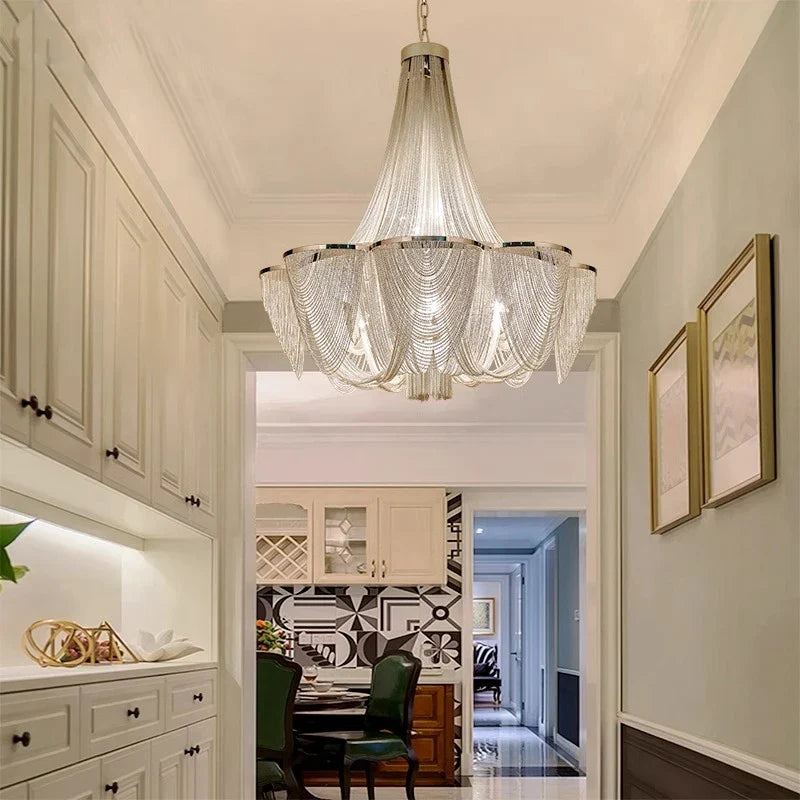Axyaa Nordic Pendant Lamp for Dining Room, Indoor Lighting, Ceiling Chandelier