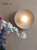 Axya Retro Japanese Wall Lamp Bedroom Bedside Light Home Decor Art Wall Sconce