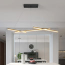 Axyaa Modern LED Chandelier for Living & Dining Room Dimmable Lighting