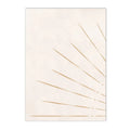 Axyaa Geometric Nature Sun Rising Line Art Mid Century Modern Wall Print