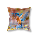 Axyaa Kingfisher Bird Pillowcase for Home Decor and Comfort