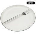Axyaa Stainless Steel Dinner Fork Set - 3 Pieces