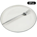 Axyaa Stainless Steel Dinner Fork Set - 3 Pieces