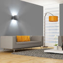 Axyaa Gypsum Wall Light: Modern LED Sconces for Bedroom, Living Room Illumination
