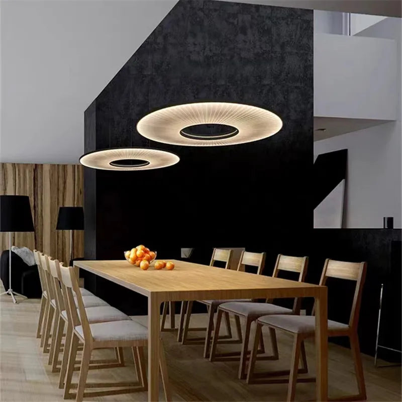 Axyaa White Fabric Pendant Lamp for Soft Room Decor
