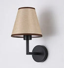 Axyaa Fabric Cover Wall Lamp: Modern Minimalist Bedroom Bedside Light