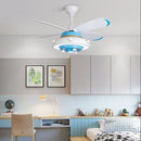 Axyaa Rabbit Carrot Ceiling Fan: Unique Kid's Room Lighting