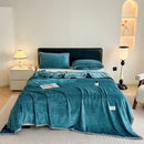 Axyaa Flannel Blanket: Soft & Cozy Milk Blanket for Office & Home