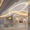 Axyaa Modern LED Living Room Chandeliers Indoor Ceiling Hanging Lights