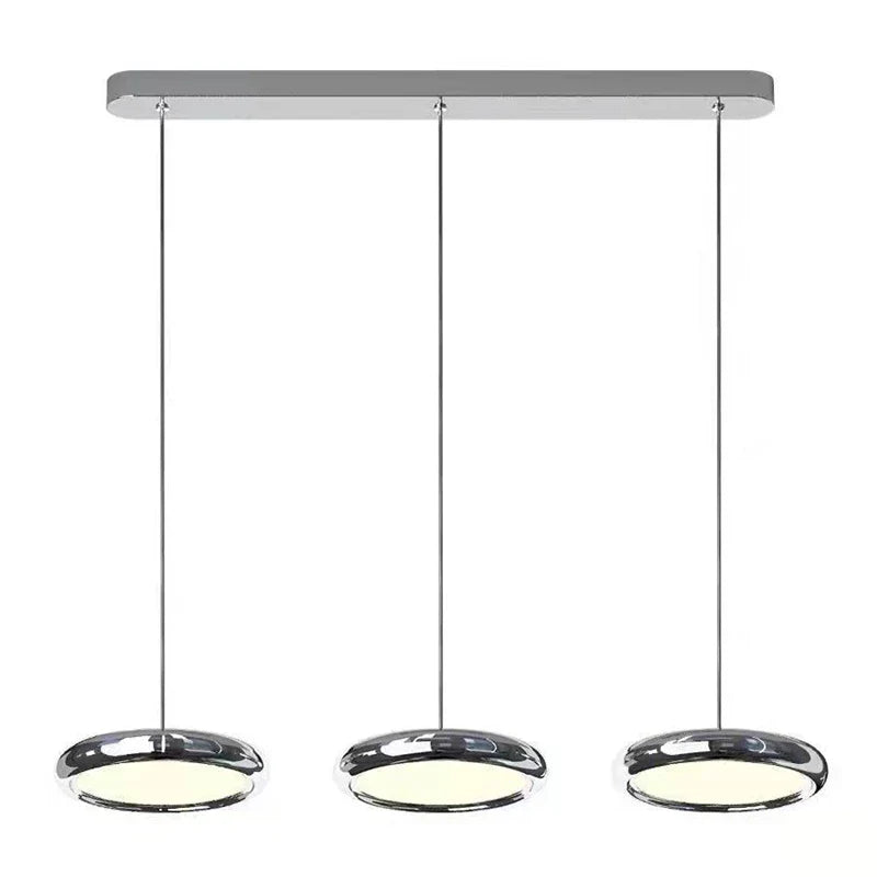 Axyaa Designer Circular Dining Pendant Chandelier with LED Light