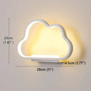 Axyaa Cloud Wall Light Kids LED Bedroom Lamp Creative Indoor Sconce Aisle Stairway