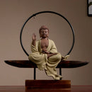 Axya Ceramic Guanyin Bodhisattva Tathagata Figure for Home Decor and Worship
