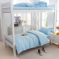 Axyaa Cashmere Student Dormitory 3-Piece Bed Set – Single/Double Bed, Sheet, Quilt Cover