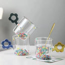 Axyaa Double-layer Insulated Milk Mug - Colorful Flower Love Cup