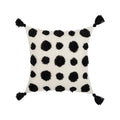Boho Velvet Embroidery Cushion Cover by Axyaa