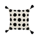 Boho Velvet Embroidery Cushion Cover by Axyaa