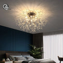 Axyaa Fireworks Crystal Ceiling Light: Elegant Lighting Solution for Home Décor.