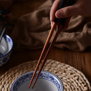 Axyaa Wooden Chopsticks Set 22cm, 2/5 Pairs