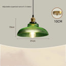 Axyaa Retro Glass Chandelier for Dining Desk, Bar, and Shop Décor
