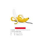 Axyaa Nordic Banana Desk Lamp LED Night Light Glass Bedroom Home Decor