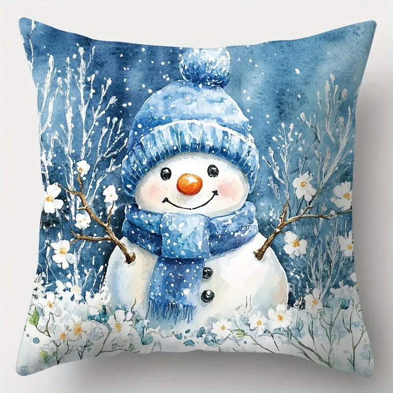 Axyaa Christmas Pillowcase Set - Festive Home Decor & New Year Gift