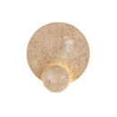 Axyaa Yellow Cave Stone LED Wall Lamp - Nordic Minimalist Living Room Sconce