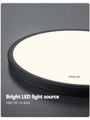 Axyaa LED Modern Ceiling Lamp | Ultra-Thin Italian Style | Bedroom, Living Room, Study Lighting