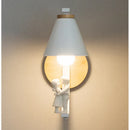 Axyaa Nordic LED Wall Lamp: Modern Resin Model for Bedroom & Children's Room Lighting