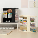 Axyaa Multi-tier Jewellery & Stationery Storage Box - Study Room Organizer & Display Shelf