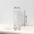 Axyaa Irregular Glass Vase for Waterborne Flower Arrangement