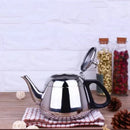 Axyaa Stainless Steel Teapot Pot 1.2L-2L for Hot Water, Coffee, Induction, Home, Camping