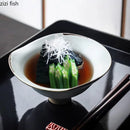 Axya Vintage Ceramic High Foot Bowl: Restaurant Dessert Salad Soup Pasta Specialty Tableware