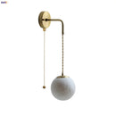 Axyaa Moon LED Wall Light Fixture Adjustable Nordic Modern Bedside Lamp
