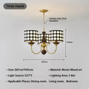 Axyaa Retro Polka Dots Chandelier | Minimalist Livingroom & Restaurant Lighting