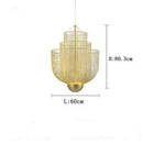 Axyaa Modern Metal Cage Chandelier LED Dimmable Indoor Lighting fixure