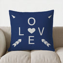 Axyaa Diagonal Stripes Pattern Pillow Cover for Sofa, Bedroom, Car