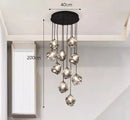 Axyaa LED Pendant Lights: Modern Chandeliers for Living Room and Dining Room