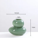 Axyaa Geometric Glass Vase for Flower Arrangement and Home Decoration